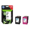 HP 301 Ink Cartridge Combo 2-Pack Standard Capacity (Black and Colour cartridge)