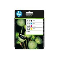 HP 364 CMYK Ink Cartridge Combo 4-Pack Standard Capacity