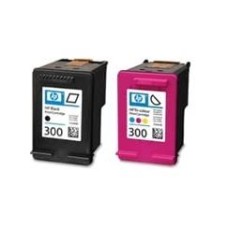 Set kompatibilnih kartuš nadomešča HP 300XL CC641EE + CC644EE (črna + barvna)