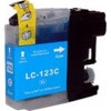 Kompatibilna kartuša nadomešča Brother LC123XL (LC125XL-C) – 1× cyan XL (OBNLC123C)