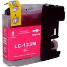 Kompatibilna kartuša nadomešča Brother LC123XL (LC125XL-M) – 1× magenta XL (OBNLC123M)