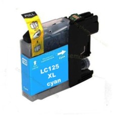 Kompatibilna kartuša nadomešča Brother LC123XL (LC125XL-C) – 1× cyan XL (OBNLC125C)