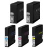 Set kompatibilnih kartuš nadomešča Canon PGI-2500XLBK + PGI-2500XLBK + PGI-2500XLC + PGI-2500XLM + PGI-2500XLY – 5× set (2× črna + cyan + magenta + rumena)