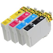 Set kompatibilnih kartuš nadomešča Epson T1291 + T1292 + T1293 + T1294 – 4× barvni set (OBNT1291#4K)