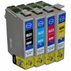 Set kompatibilnih kartuš nadomešča Epson 16XL (C13T16314010) + 16XL (C13T16324010) + 16XL (C13T16334010) + 16XL (C13T16344010) – 4× barvni set