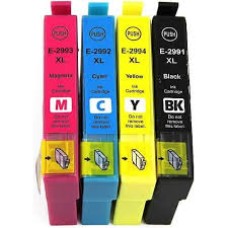 Set kompatibilnih kartuš nadomešča Epson 29XL (C13T29914010) + 29XL (C13T29924010) + 29XL (C13T29934010) + 29XL (C13T29944010) – 4× barvni set