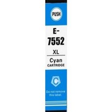 Kompatibilna kartuša Epson nadomešča (C13T755240 (7551 XL) cyan ~ 4K) – 1× cyan XL