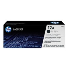 HP 12A LaserJet original toner cartridge black standard capacity 2.000 pages 1 – paket