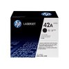 HP 42A LaserJet original toner cartridge black standard capacity 10.000 pages 1 – paket