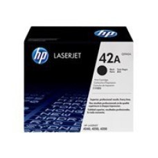 HP 42A LaserJet original toner cartridge black standard capacity 10.000 pages 1 – paket