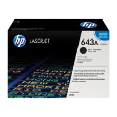 HP 643A Colour LaserJet original toner cartridge black standard capacity 11.000 pages 1 – paket