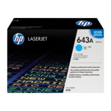 HP 643A Colour LaserJet original toner cartridge cyan standard capacity 10.000 pages 1 – paket