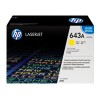 HP 643A Colour LaserJet original toner cartridge yellow standard capacity 10.000 pages 1 – paket