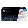 HP 124A Colour LaserJet original toner cartridge magenta standard capacity 2.000 pages 1 – paket
