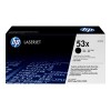 HP 53X LaserJet original toner cartridge black standard capacity 7.000 pages 1 – paket