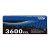 BROTHER TN-3600XXL High Yield Black Cartridge Prints 11.000 pages