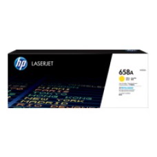 HP 658A Yellow LaserJet Cartridge
