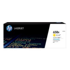 HP 658X Yellow LaserJet Cartridge