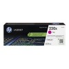 HP 220X Original Magenta LaserJet Cartridge