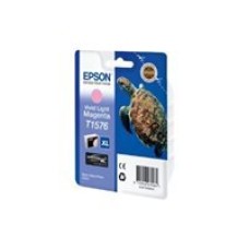 EPSON 5LB T1576 ink cartridge vivid light magenta standard capacity 1-pack blister without alarm