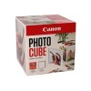 CANON pp-201 Ink Cartridge 5x5 Photo Cube Creative Pack White Pink