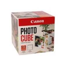 CANON pp-201 Ink Cartridge 5x5 Photo Cube Creative Pack White Orange